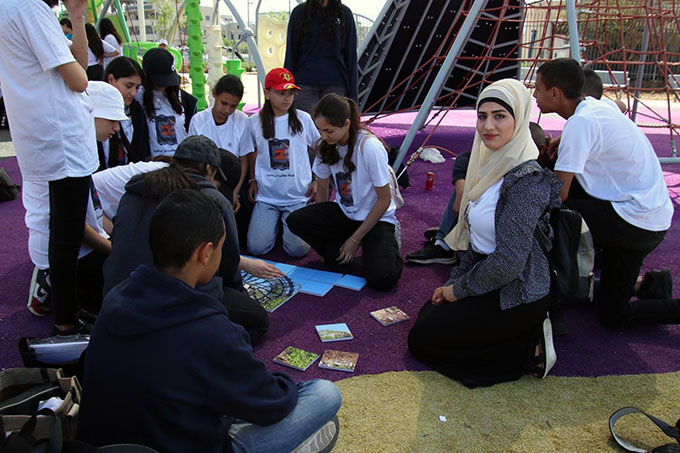 طلّاب طبقة الثوامن من اعدادية دار التربية والعلوم بجولة استكشافية لمعالم جلجولية 